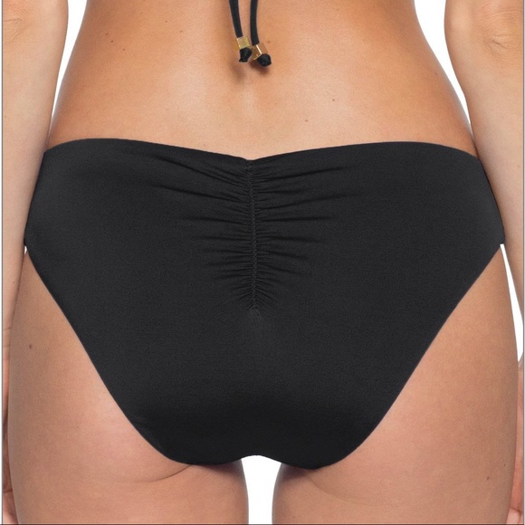 BECCA - Hipster Ruched Back Bikini Bottoms - Picture 2 of 4